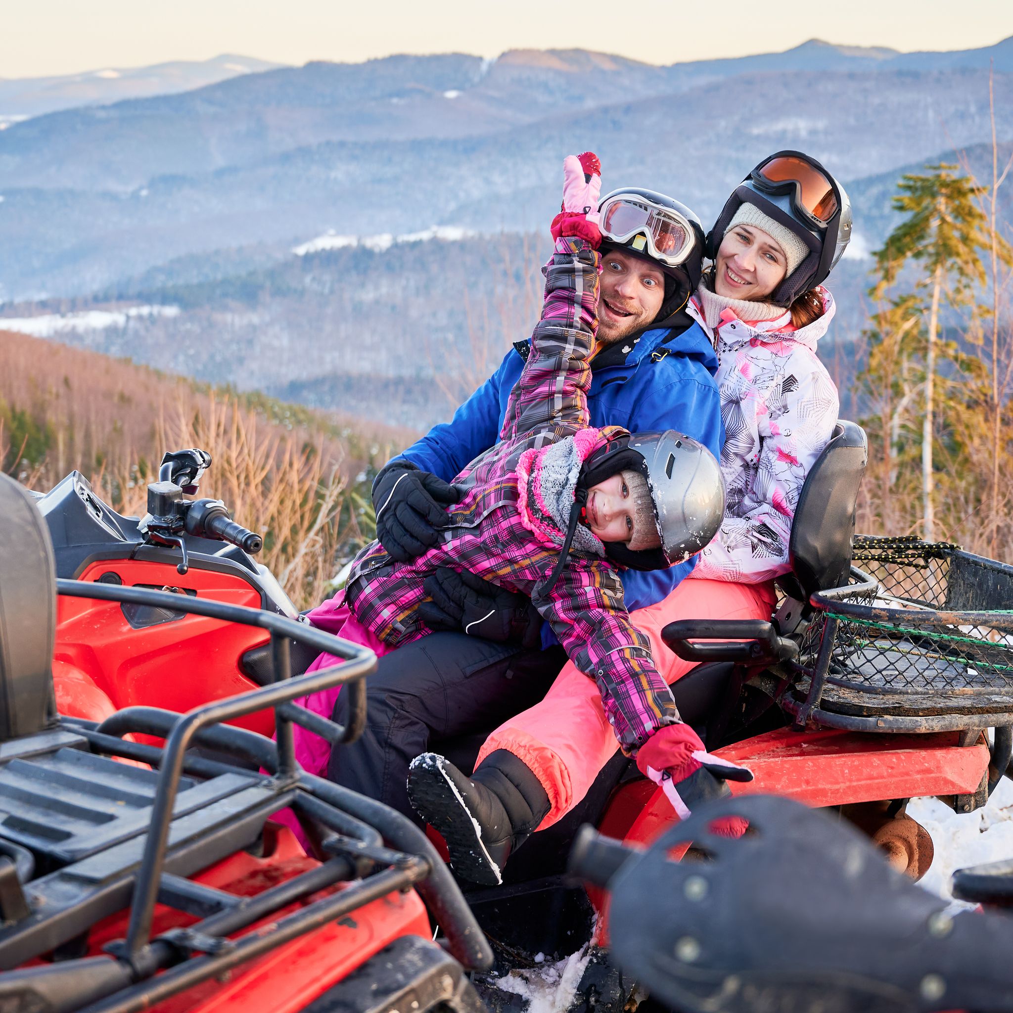 Motoneige Ski-Doo Expédition en haute montagne